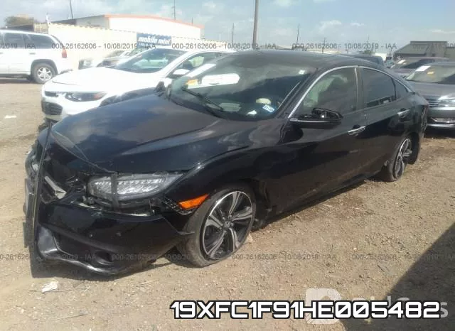 19XFC1F91HE005482 фото 3