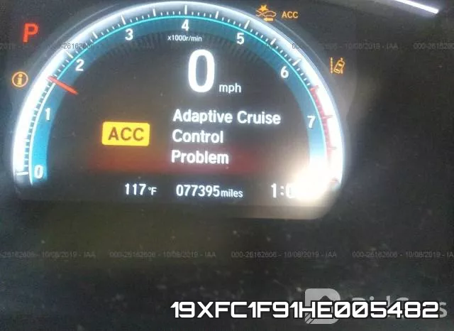 19XFC1F91HE005482 фото 8