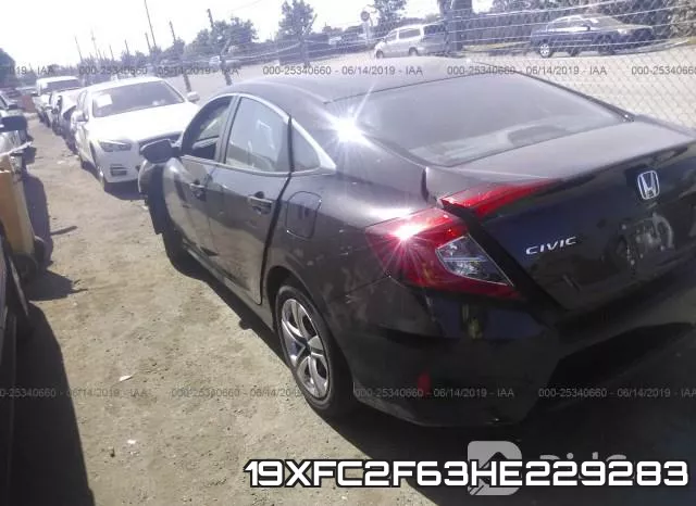19XFC2F63HE229283 фото 4
