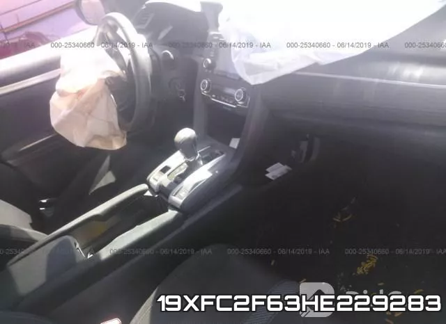 19XFC2F63HE229283 фото 6