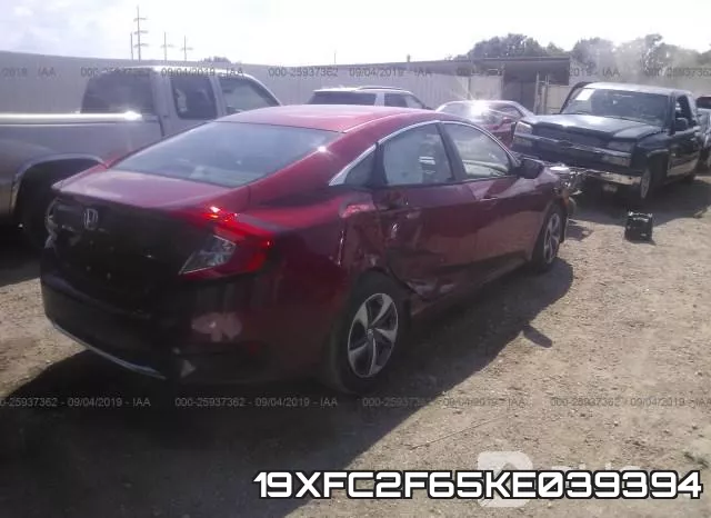 19XFC2F65KE039394 фото 5