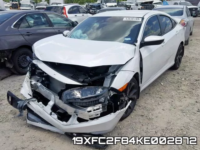 19XFC2F84KE002872 фото 3