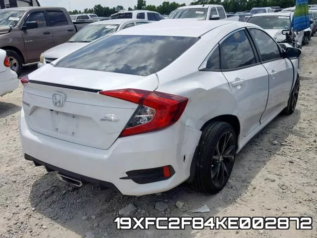 19XFC2F84KE002872 фото 5