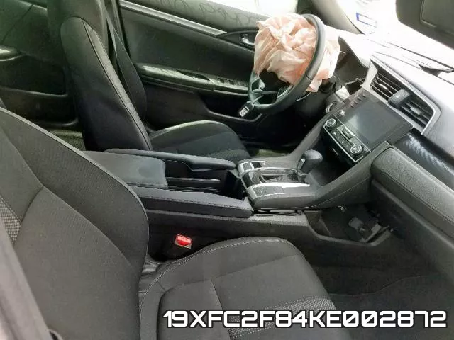 19XFC2F84KE002872 фото 6
