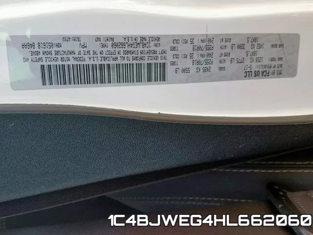 1C4BJWEG4HL662060 фото 2