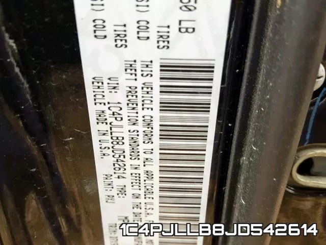 1C4PJLLB8JD542614 фото 2