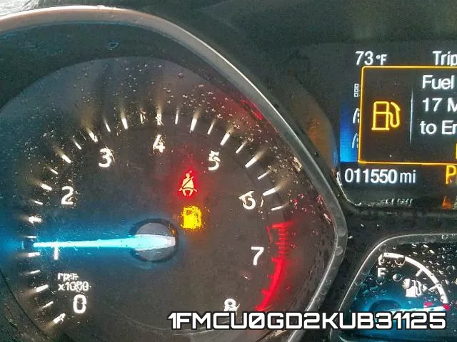 1FMCU0GD2KUB31125 фото 9
