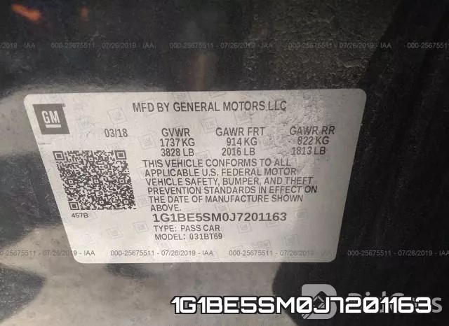 1G1BE5SM0J7201163 фото 10