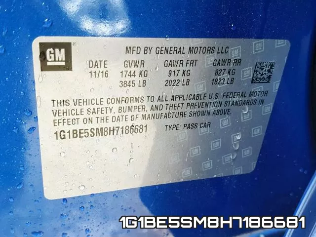 1G1BE5SM8H7186681 фото 2