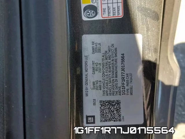 1G1FF1R77J0175564 фото 2