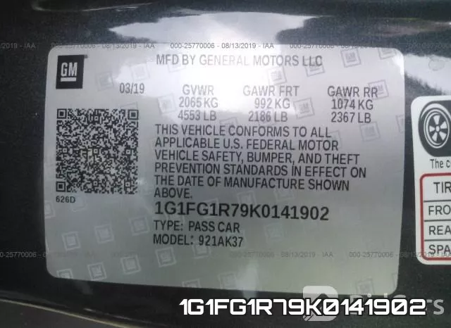 1G1FG1R79K0141902 фото 10