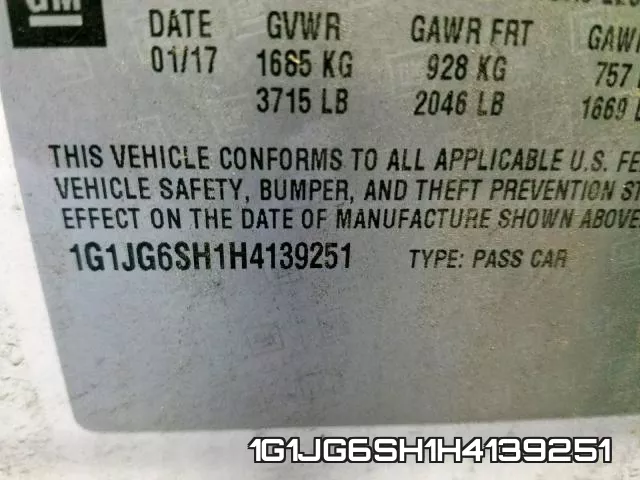 1G1JG6SH1H4139251 фото 2