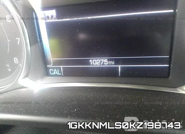 1GKKNMLS0KZ198743 фото 8