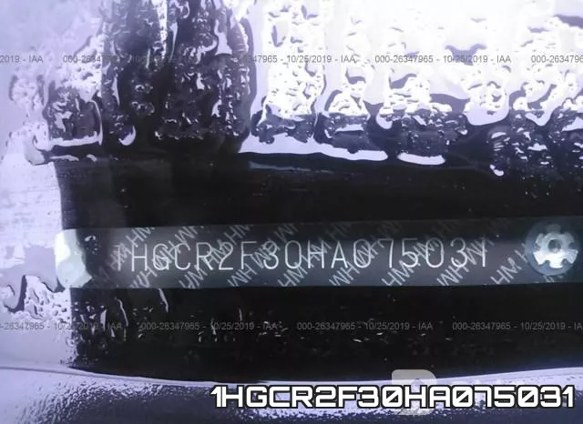 1HGCR2F30HA075031 фото 10