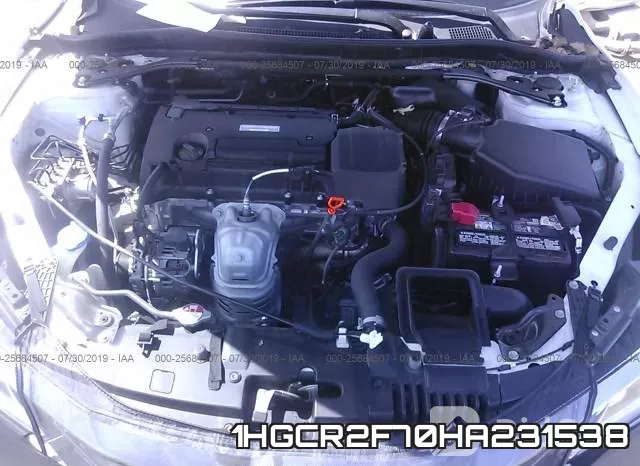 1HGCR2F70HA231538 фото 2