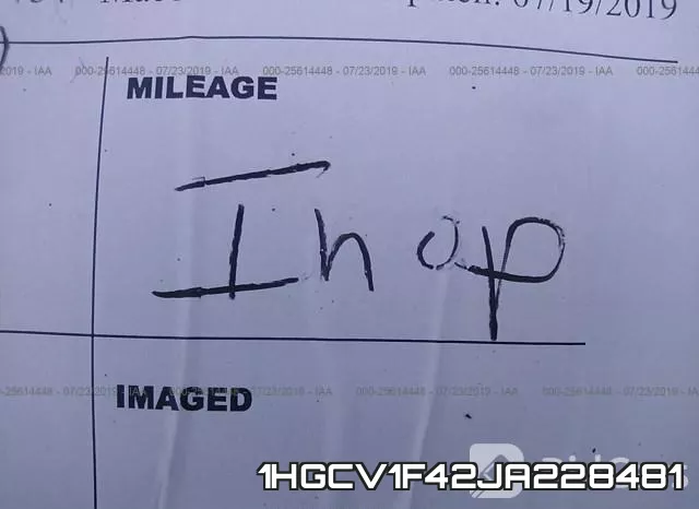 1HGCV1F42JA228481 фото 8
