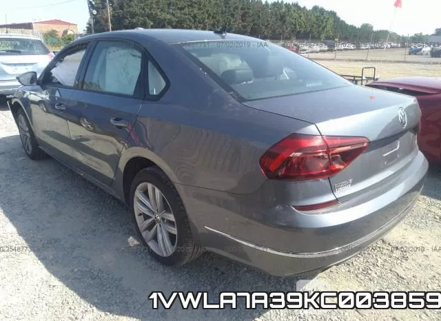 1VWLA7A39KC003859 фото 4