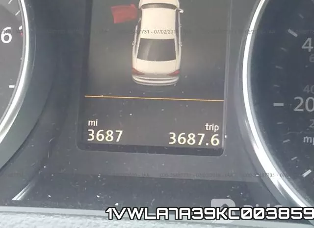 1VWLA7A39KC003859 фото 8