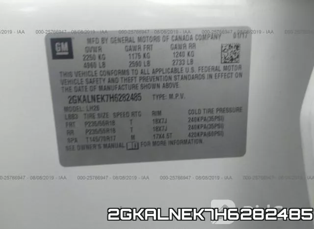 2GKALNEK7H6282485 фото 10
