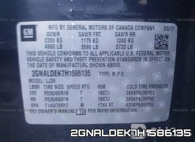 2GNALDEK7H1586135 фото 10