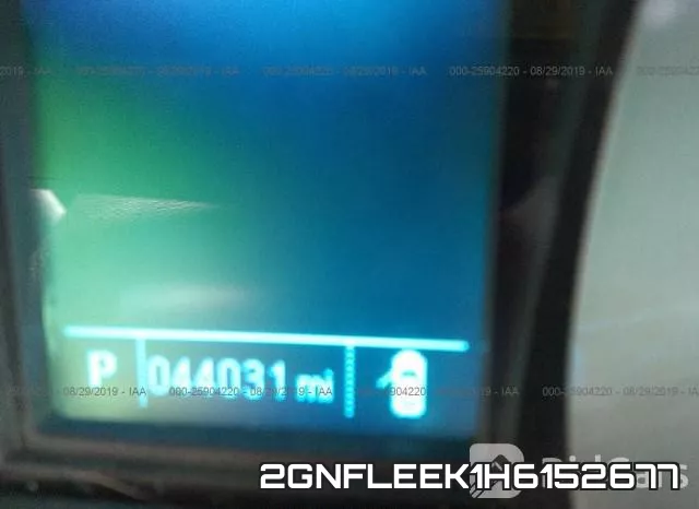 2GNFLEEK1H6152677 фото 8