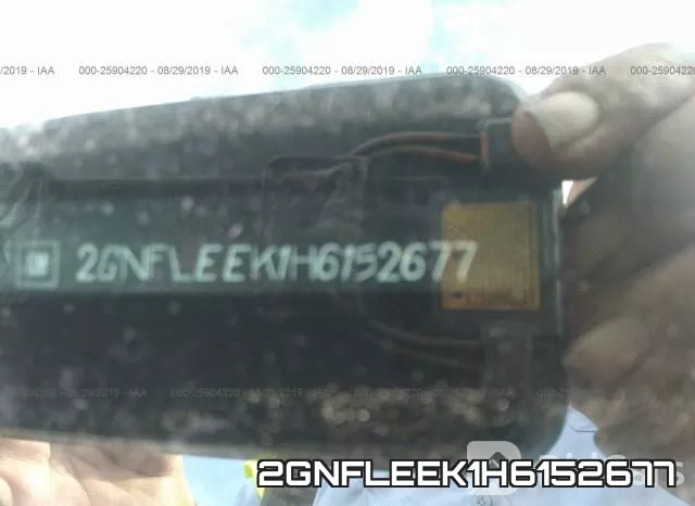 2GNFLEEK1H6152677 фото 10