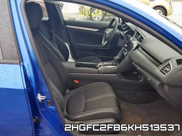 2HGFC2F86KH513537 фото 6