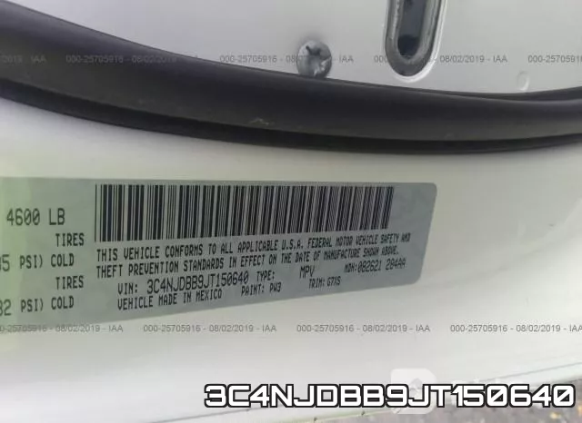 3C4NJDBB9JT150640 фото 10