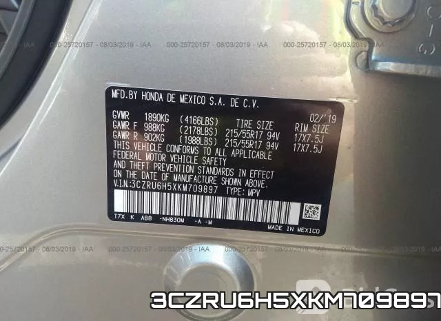 3CZRU6H5XKM709897 фото 10