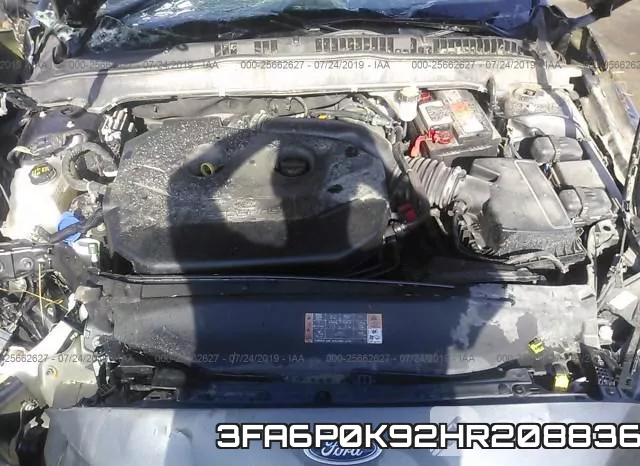3FA6P0K92HR208836 фото 2