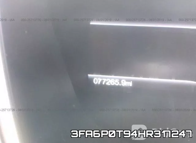 3FA6P0T94HR317247 фото 8