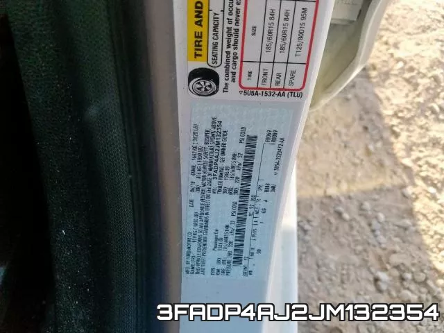 3FADP4AJ2JM132354 фото 2