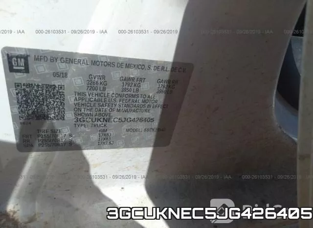 3GCUKNEC5JG426405 фото 10