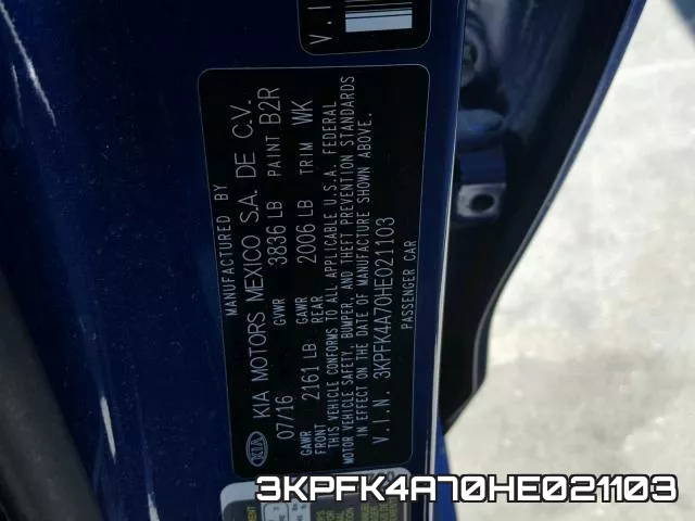3KPFK4A70HE021103 фото 2