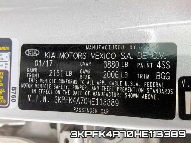3KPFK4A70HE113389 фото 2