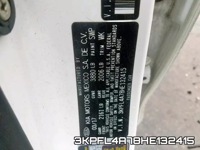3KPFL4A78HE132415 фото 2
