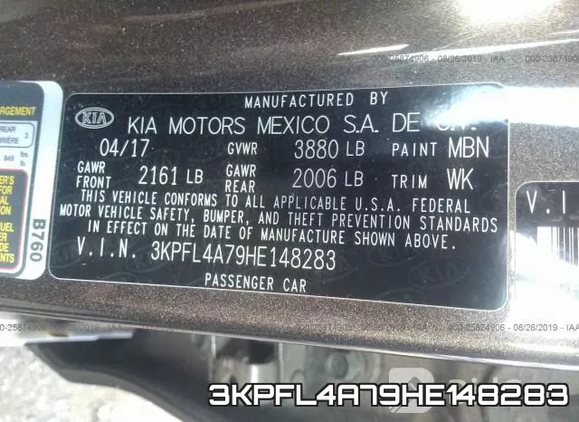 3KPFL4A79HE148283 фото 10