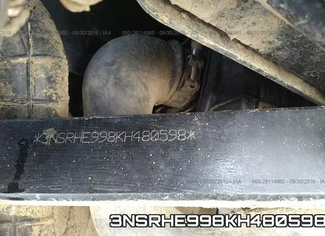3NSRHE998KH480598 фото 2