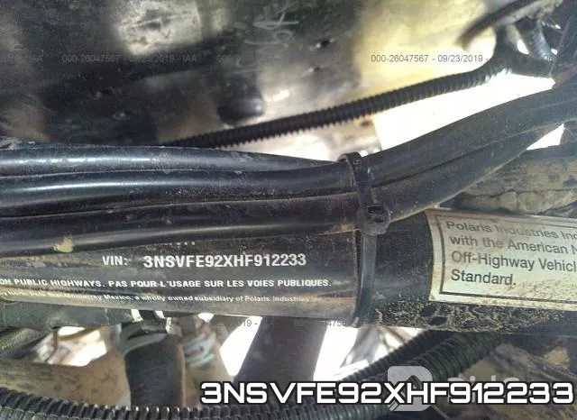 3NSVFE92XHF912233 фото 2