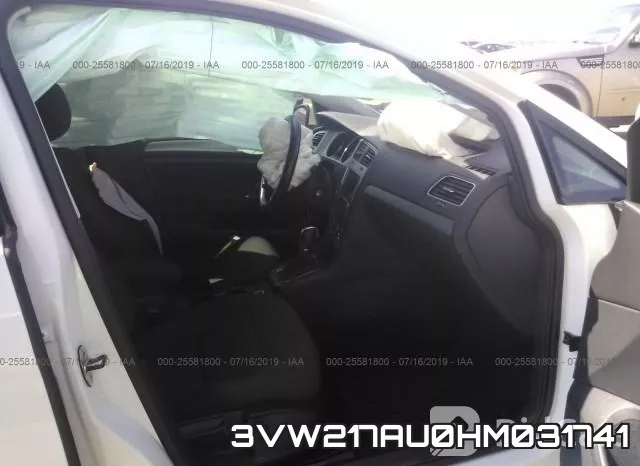 3VW217AU0HM031741 фото 6