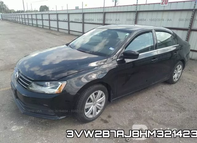 3VW2B7AJ8HM321423 фото 3