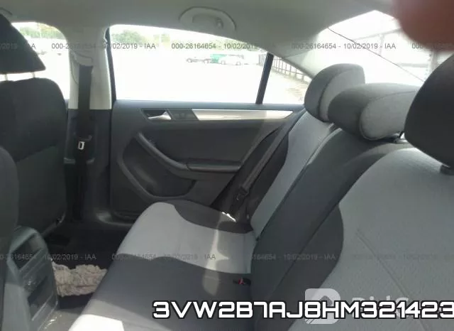 3VW2B7AJ8HM321423 фото 8
