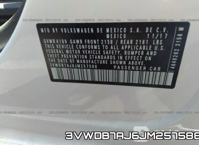 3VWDB7AJ6JM257588 фото 10