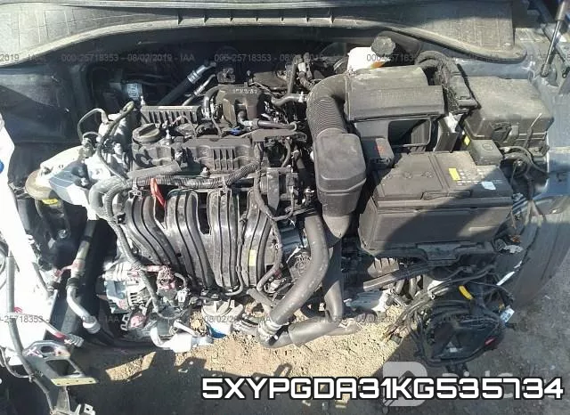 5XYPGDA31KG535734 фото 2