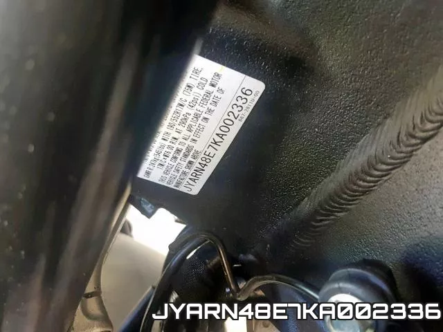 JYARN48E7KA002336 фото 2