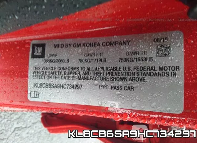 KL8CB6SA9HC734297 фото 10