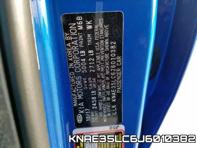 KNAE35LC6J6010382 фото 2