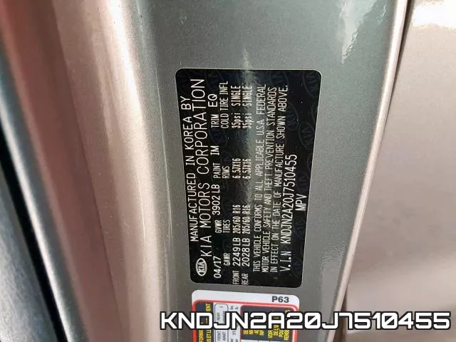 KNDJN2A20J7510455 фото 2