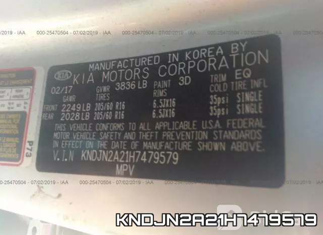 KNDJN2A21H7479579 фото 10