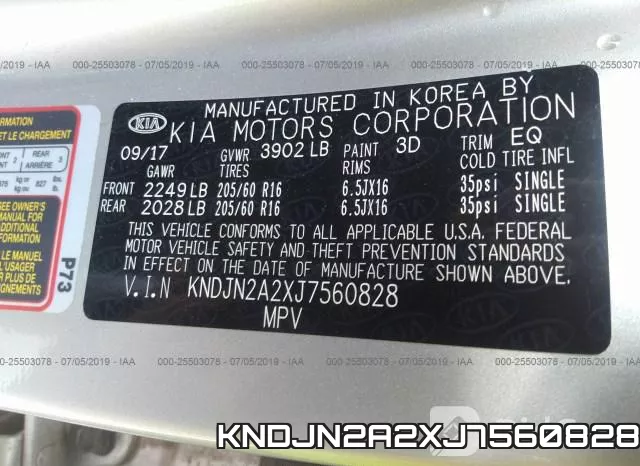 KNDJN2A2XJ7560828 фото 10